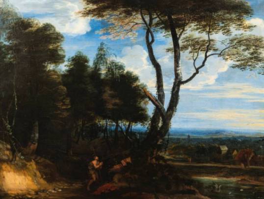 Landscape with Saint John The Baptist