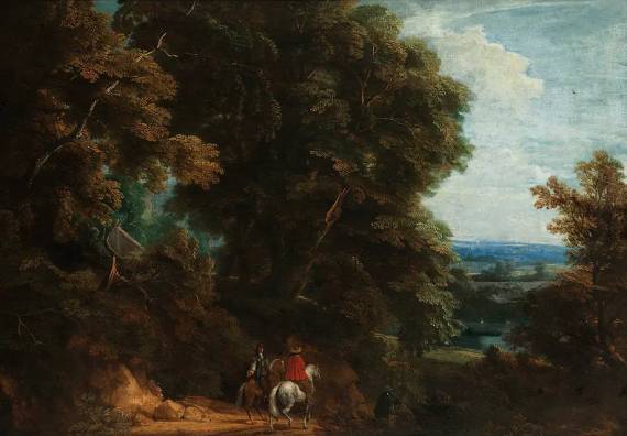 An Extensive Wooded Landscape 