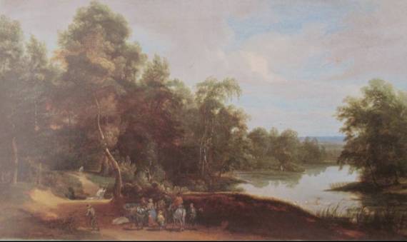 Landscape with a Conversation