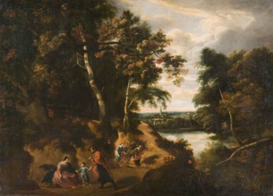 Large Landscape with the Rest on the Flight to Egypt 