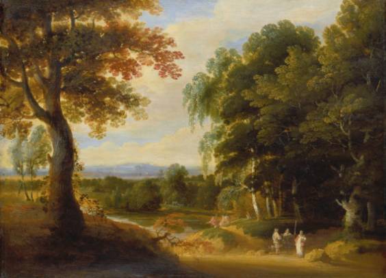 Landscape with Entrance to a Forest