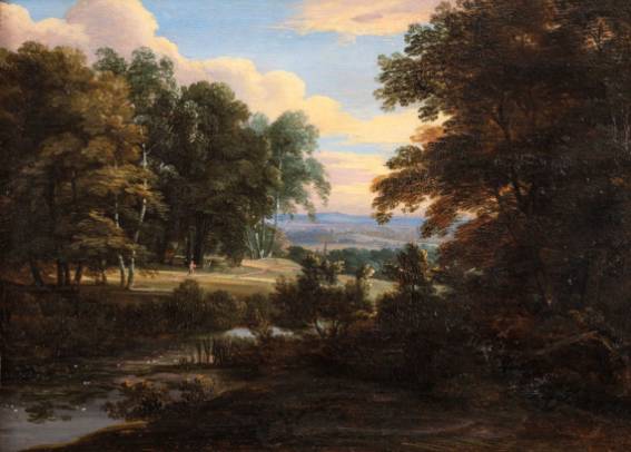 Wooded Landscape with a River