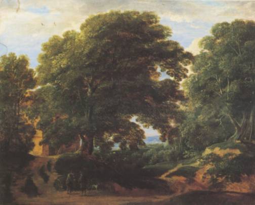 Landscape with Peasants on Path