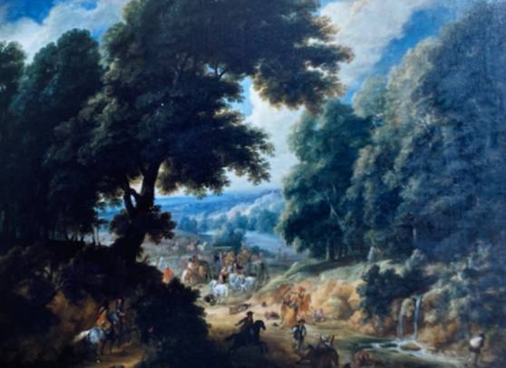 Bandits in a Landscape