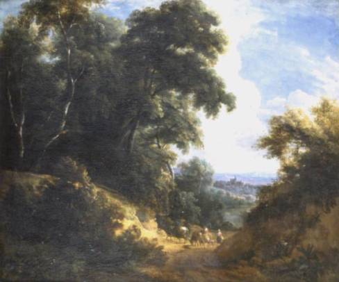 Landscape with Peasants Going off to the Fields