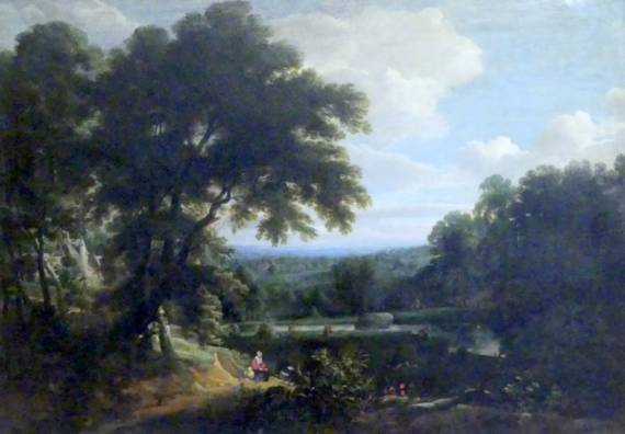 Wooded Landscape with River