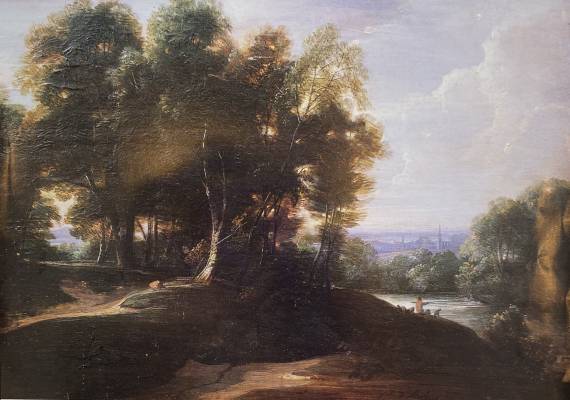 Jacques d'Arthois - A View through the Sonian Forest