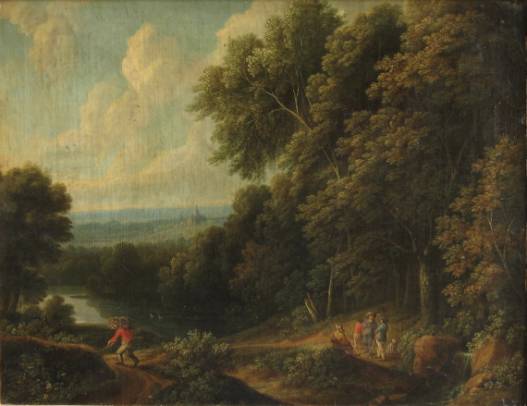 Lake on the Fringe of a Forest