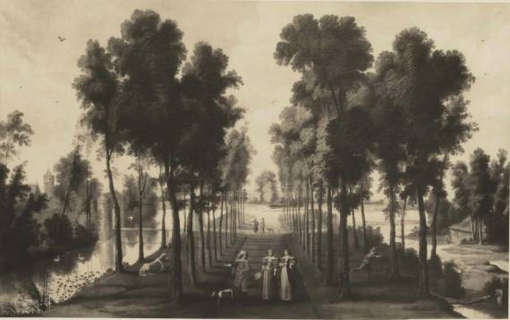 Landscape with an Avenue of Trees