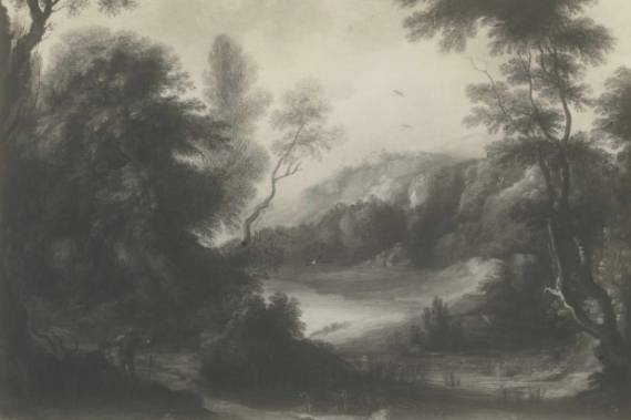 Landscape with Water and Figures