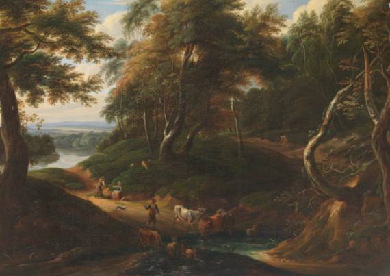 Landscape with Cowherd and Herd