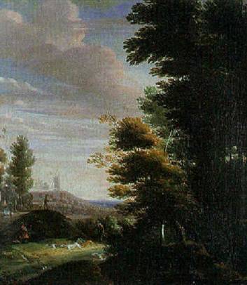 Hunters in a Landscape