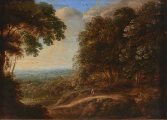 Landscape with a Figure