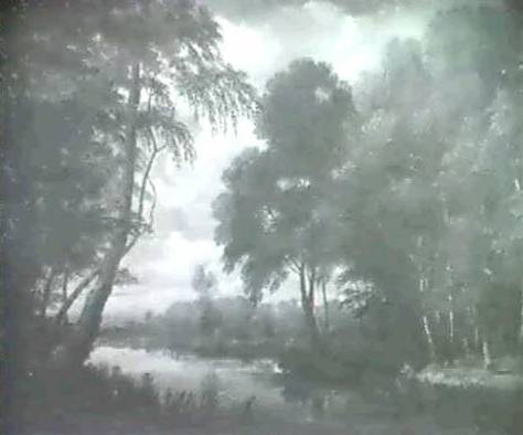 Wooded Landscape with Hunters