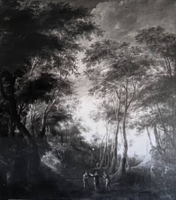 Forest Landscape with Figures