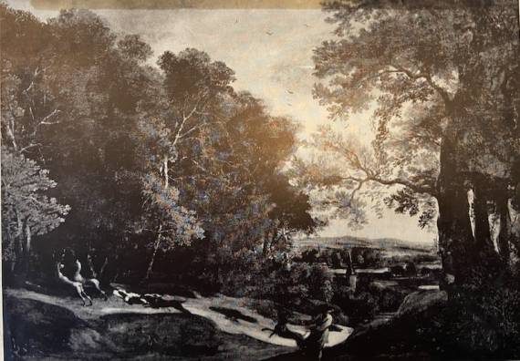 Landscape with Stag Hunt