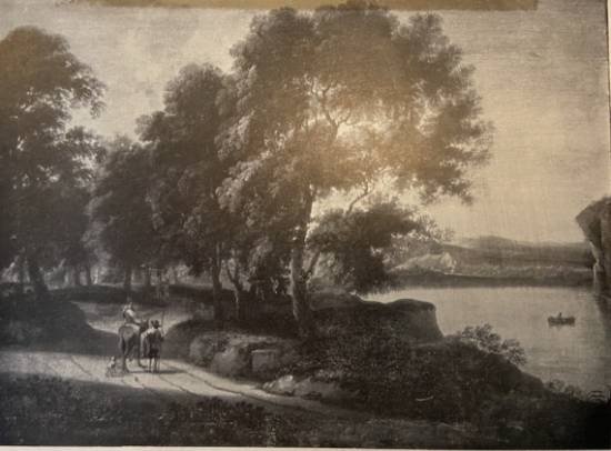 Landscape with a Horsewoman and a Pedestrian on a Sandy Track