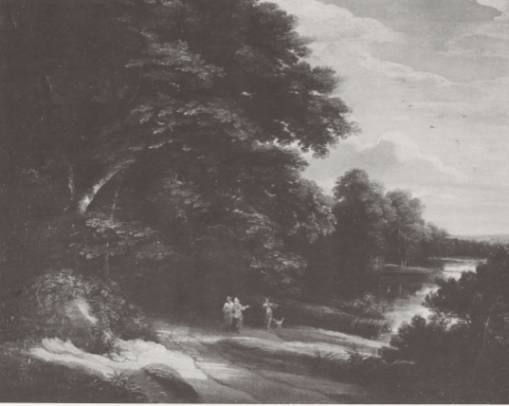 Dune Landscape with Hunters