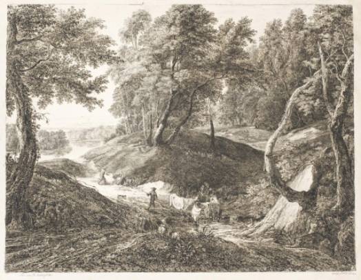 Third Landscape after Jacques d'Arthois (1821)