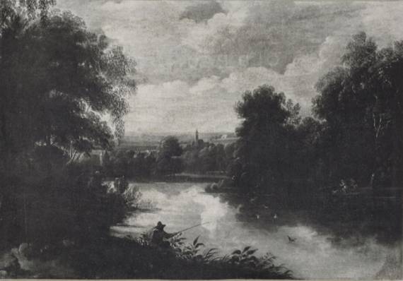 Landscape with a Fisherman