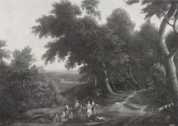 Wooded Landscape with Horsemen