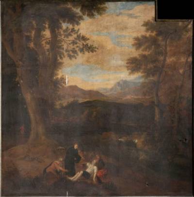 Landscape with Saint Amandus