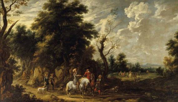 Landscape with a Hunting Party