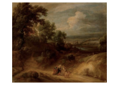 Work 1011: Landscape with the Holy Family