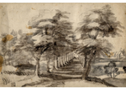 Landscape with an Avenue of Trees