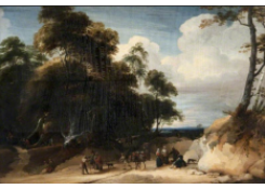 Work 110: Peasants at the Edge of a Forest 