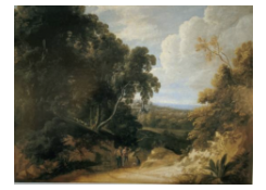 Work 287: Landscape wit Group of Figures