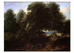 Work 6034: Woodland Scene