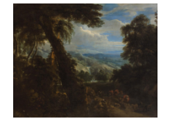 Work 6044: Wooded Landscape with Herd