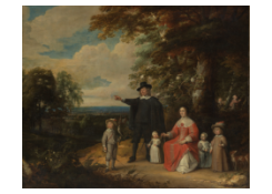 Work 6072: Family Group in a Landscape