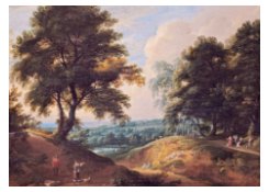 Work 3026: Landscape with Huntsman