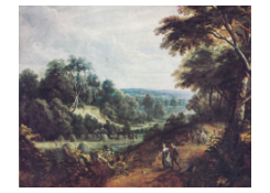 Work 6084: Hilly Landscape with Peasants