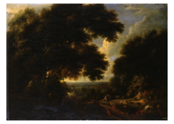 Work 6091: Wooded Landscape with Resting Sheperds