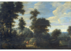 Work 6117: Landscape with Peasants