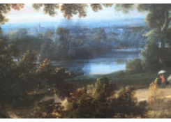 Work 6183: Landscape with Trees and River