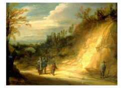 Work 62: Hollow Track with Peasants