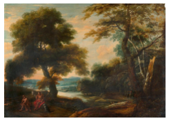 paintings CB:6221 A Wooded River Landscape with Mercury and Argus