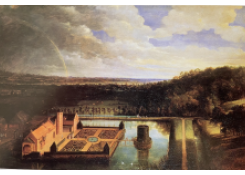 Work 6232: Panoramic Landscape with a Palace and a Rainbow