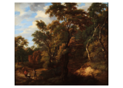 paintings CB:6240 Wooded Landscape with Figures in the Foreground