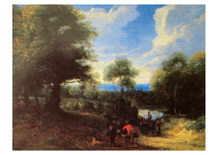 Work 6241: A Wooded Landscape with Travellers on a Country Path