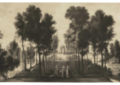 Work 6326: Landscape with an Avenue of Trees