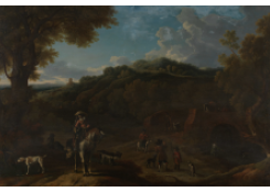 Work 6409: Landscape with a Hunting Party