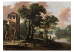 Work 6411: Landscape with Riders near a Tower