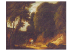 Work 6447: Wooded Landscape with a Traveller on a Track