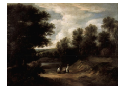 Work 6448: Landscape with Figures by a River