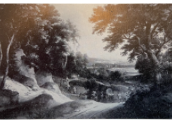 Work 6475: Wooded Landscape with Travellers in a Sunken Road